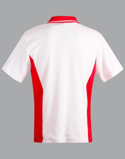 Picture of Winning Spirit, Mens TrueDry Contrast S/S Polo